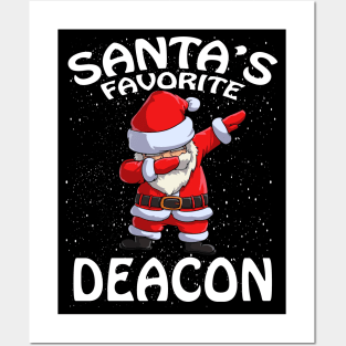 Santas Favorite Deacon Christmas Posters and Art
